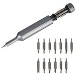 Belle Vous 27-in-1 Magnetic Precision Screwdriver Set - All in One Multi-Bit Screwdriver with 26 Magnetic Bits - Screwdriver Set for DIY Work