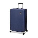 Atlantic Tribute II Large Checked Luggage - Hardside Expandable Spinner Luggage 28-Inch., Blue (AL32778039)