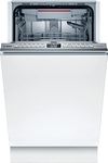 Bosch Home & Kitchen Appliances Bosch Series 4 SPV4EMX21G Dishwasher with 10 place sttings, EfficientDry, TimeLight, Favourite Function, Wifi enabled via Home Connect app, Integrated, 45 cm wide