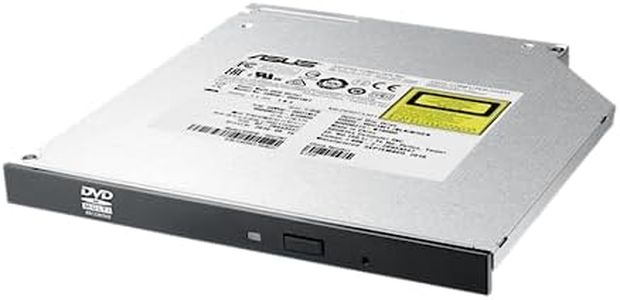 ASUS SDRW-08U1MT 9.5mm Ultra Slim Internal DVD Writer with M-DISC Support for Lifetime Data Backup (SDRW-08U1MT/BLK/B/GEN)