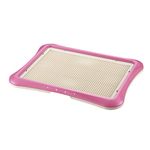 Richell Paw Trax Mesh Training Tray, Pink