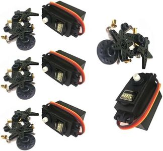 KEAcvise 4 Packs SG 5010 TowerPro Torque Coreless Servo for RC Plane Helicopter Car