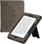 kwmobile Case Compatible with Barnes & Noble Nook Glowlight 4 Plus Case - Cover for eReader with Magnetic Closure - Grey