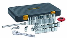 GearWrench 51 Pc. 1/4 Inch Drive 6 Pt. 120XP Mechanics Tool Set, Standard & Deep, SAE/Metric - 80300P