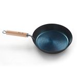 臻三环 ZhenSanHuan Toxin Free Teflon free Non Sticky Sauté Pans Fry Pans Omelete Pans (Seasoned 20CM/7.8'')