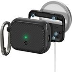 Spigen Mag Armor MagFit Case Compatible with Airpods Pro 2 (2023/2022) - Matte Black