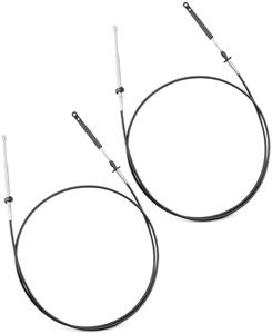Nahntaipy 2PCS Remote Control Cable Fit for Johnson Evinrude BRP OMC Outboard Engine, Replace 0173111