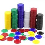 Darovly 600Pcs Plastic Poker Mini C