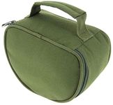 Namvo Large Deluxe Green Padded Reel Bag Cases for Carp Pike Sea Fishing with Grab/Carry Handle