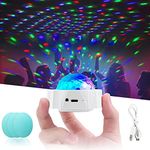 URAQT Mini Disco Ball Light, 3 Colo