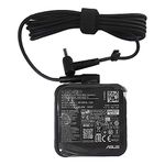 FUGEN Laptop Charger Adapter Compatible For Org Asus 45W 19V 2.37A Pin Size 4.0 * 1.35Mm Adp-45Ze B Ad2037M20 Adp-45Aw A Ade457 Ux21A-K1009X Ad883J20 010Hlf Bah, Black