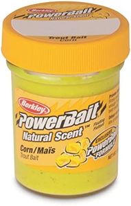 Berkley PowerBait Natural Scent Trout Bait ,Corn Yellow
