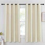 NICETOWN Blackout Beige Curtain for