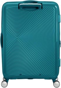American Tourister Soundbox Medium Suitcase 67cm – Jade Green, 4-Wheel, Expandable, TSA Lock