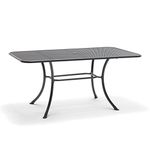 KETTLER 160x90cm Rectangular Mesh Table