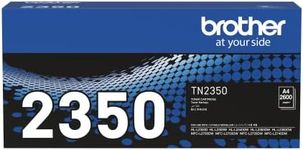 Brother Genuine TN2350 High-Yield Black Toner Cartridge, Up to 2600 Pages (TN-2350) for Use with: HL-L2300D, HL-L2340DW, HL-L2365DW, HL-2380DW, MFC-L2700DW, MFC-L2703DW, MFC-L2720DW, MFC-L2740DW