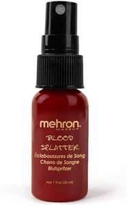 Mehron Makeup Blood Splatter | Professional Fake Spray Blood | Fake Blood Makeup for Performance, Halloween, Face Paint, Costumes, & Special FX 1 fl oz (30 ml)