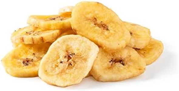 NUTS U.S. - Banana Chips | Dried and Sweetened | All Natural | Vegetarian | Non GMO and Gluten Free | Packed in a Resealable Bag (2 LBS)