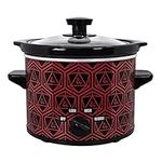 Uncanny Brands Dungeons and Dragons 2qt Slow Cooker - Cook With Your Favorite Classic Fantasy Game