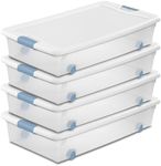 Sterilite 4-Pack 56 Quart Wheeled L