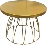 A.F. DECOR Metallic Skirt Shape Cake Stand | Dessert Stand | Fruit Bowl | Cake Server | Cupcake Stand (Skirt Shape Cake Stand)