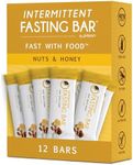 Prolon Fast Bars | Keto, Gluten Free, Dairy Free, Plant Based Protein, Intermittent Fasting Bars | Developed to Not Break Your Fast | Nuts & Honey, 12 Ct