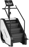 Signature Fitness Home Gym Equipment Continuous Climber Stair Stepper with Electronic Display, Water Bottle Holder, and Reading Rack, White