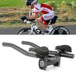 Cherish XT TT Handlebar Aero Bars Triathlon Time Trial Tri Cycling Bike Rest Handlebar Aluminum Aerobars for Moutain Bike Road Bike