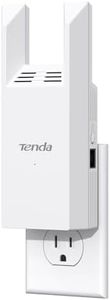 Tenda AC1200 WiFi Extender with Gigabit Ethernet Port, Dual Band 867Mbps 5GHz/300Mbps 2.4GHz, WiFi Extender Signal Booster for Home, WiFi Range Extender Covers up to 1500 sq.ft & 30 Devices (A18Pro)