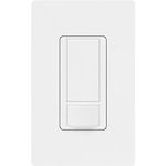 Lutron Maestro Motion Sensor Switch with Wallplate | 2 Amp, Single Pole | MS-OPS2HW-WH | White