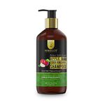 MAKELLOS Detox Apple Cider Vinegar Shampoo Reduce Split Ends &Hair Fall Control that nourishes your hair silkiness|Enriched with 5 natural extract&Vitamin-E all-natural ingredient(300ML)