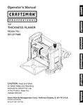 Instruction Manual for Craftsman 35