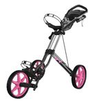 Sun Mountain Golf Speed Cart V1R 3 Wheel Pursh Cart - Gunmetal Pink