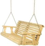 Amish Heavy Duty 360kg Roll Back 1.5m Treated Porch Swing