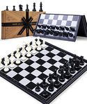 Jaques of London Magnetic Chess Set | Travel Chess Set | Folding Chess Board and Chess Pieces | Quality Chess Sets | Since 1795