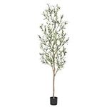 Bellacat Faux Olive Tree 6ft，Olive 