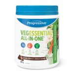 Progressive VegEssential, All-In-One Vegan Protein, Greens, Vitamins & Minerals Powder - Chocolate Flavour, 360 g