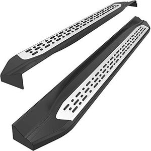 AUTOSAVER88 4 inch Running Boards Compatible for 2014 2015 2016 2017 2018 2019 Toyota Highlander OE Style Side Steps Nerf Bars, 2 Pack