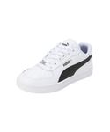 Puma Unisex-Adult Caven 2.0 Lux White-Silver-Black Sneaker - 8 UK (39501603)