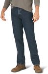 Wrangler Authentics Men's Classic 5-Pocket Regular Fit Cotton Jean, Storm, 36W x 38L