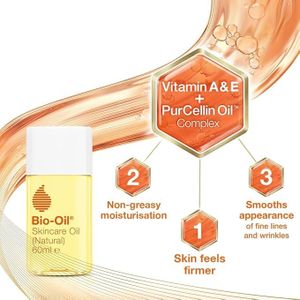 Bio Oil Body Skin Care Oil 200ml – Stretch Mark & Scar Moisturizer with Vitamin E & A