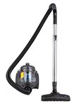 Amazon Basics Cylinder Bagless Vacuum Cleaner with HEPA filter for Hardfloor, Carpet & Car, Compact & Lightweight, 700W, 1.5L, Black