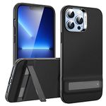 ESR for iPhone 13 Pro Max Case, Patented Two-Way Stand, Military-Grade Drop Protection, Supports Wireless Charging, Slim Back Cover with Patented Kickstand for iPhone 13 Pro Max Phone Case, Black