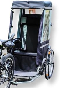 PediCruiser - Adult Bike Trailer + Adult Stroller Wheelchair