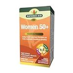 Natures Aid 50 Plus Multi-Vitamins and Minerals Capsules for Women - Pack of 30