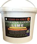 Granular Garden Lime Soil Conditioner, Fast Acting Fertiliser, Lawn, Flower, Tree and Crops Plant Food, Sold in Resealable Tub (5 Kilograms)