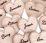 Wedding table place names | Wooden 