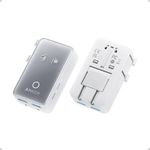 Anker Nano Travel Adapter, 5 Port Power Adapter with 1AC, 2 USB-A and 2 USB-C Ports, Smart Temperature Control, Compatible with 200+ Countries, Great for Travel (Package