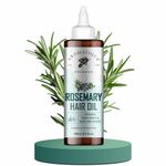 Aromatique Rosemary Oil for Hair Growth - Nourishing Blend with Rosemary, Biotin, Jamaican Castor, Argan, and Jojoba Oils 200ml - Rosemary Hair Oil