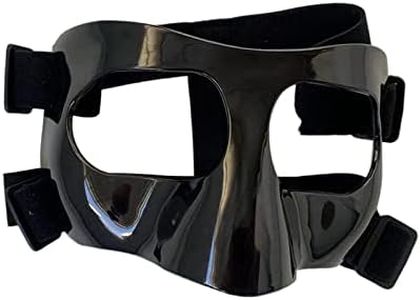 ａ aternee Basketball Mask Face Shield for Broken Nose, Face Mask for Broken Nose, Face Mask Nose Guard, Football Equipment